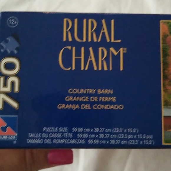 Rural Charm 750pc Jigsaw Puzzle - Country Barn - New in Sealed Box - Picture 3 of 6